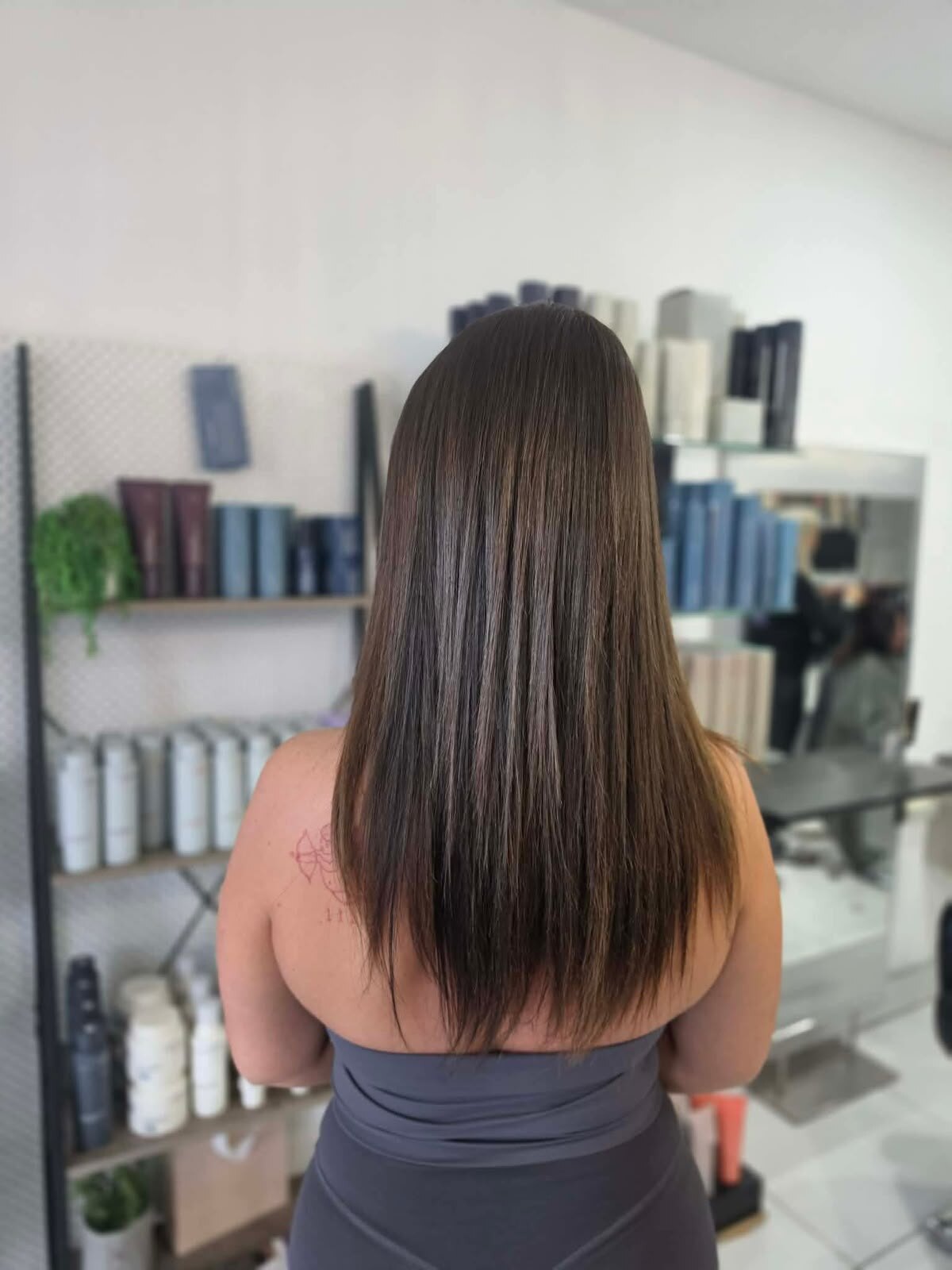 A client at Arty Hair Studio, Werribee