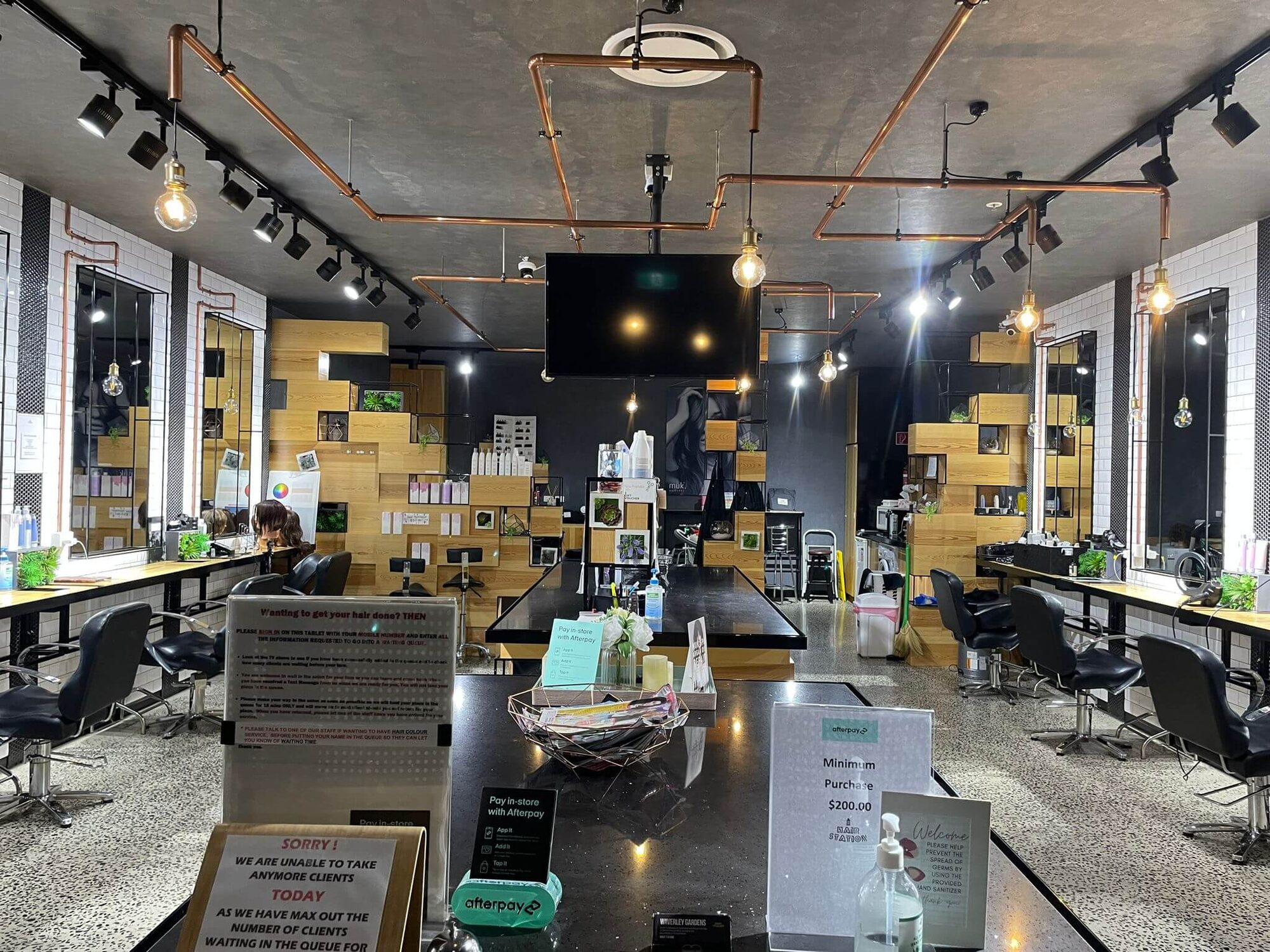 Inside Hair Station