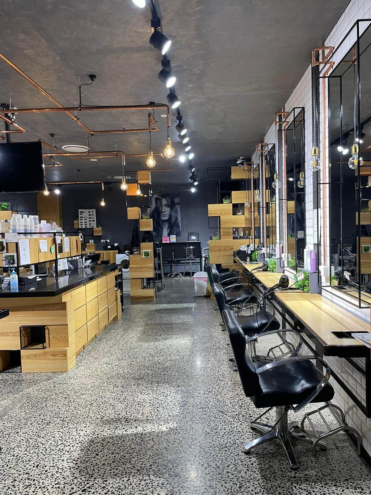 Inside Hair Station