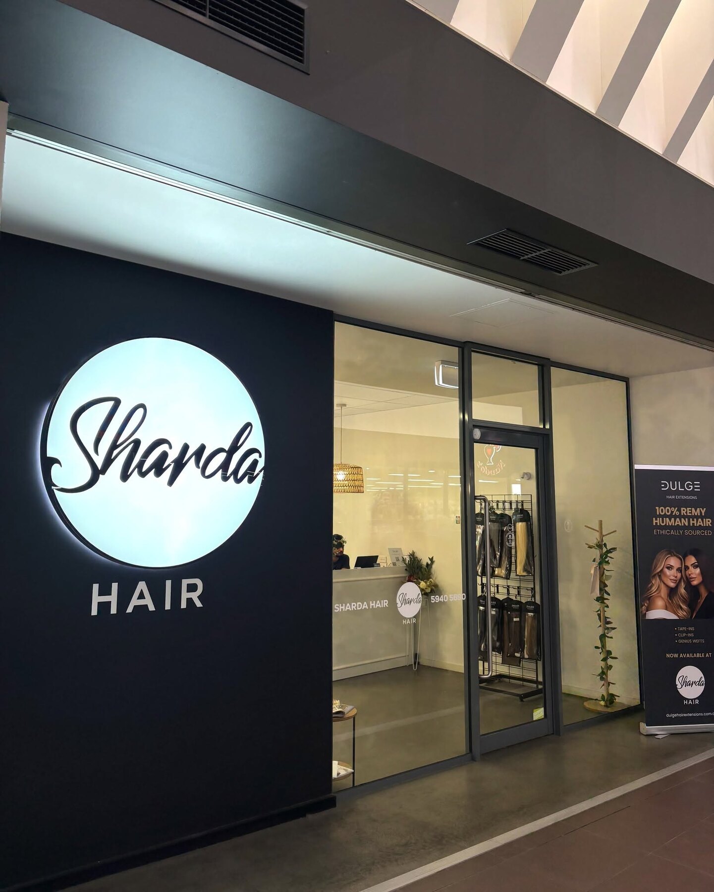 Sharda Hair entrance, Pakenham
